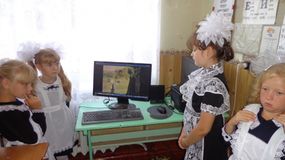 Урок Знаний  в 1-2 классах. "Сподвижник земли Русской"